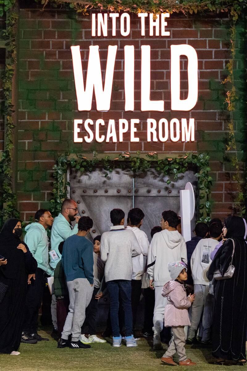 The Into the Wild escape room