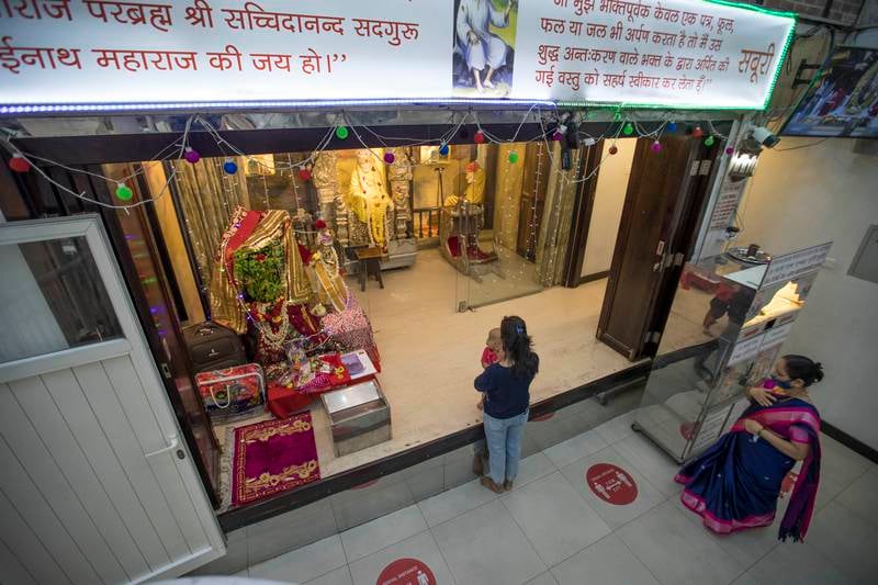 The temple shut down in March 2020 when Covid-19 safety measures resulted in the closure of religious places of worship across the country.