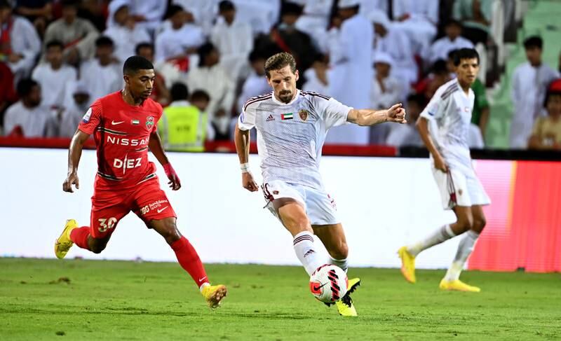 Shabab Al Ahli defeated Al Wahda. Photo: UAE Pro League