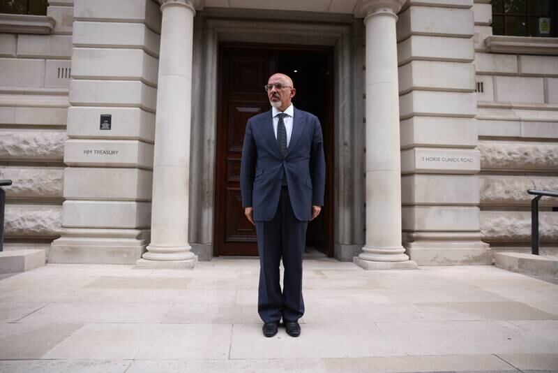 Mr Zahawi says he is proud of his rise from a boy who fled his homeland of Iraq to become a leading contender for prime minister in the UK Conservative leadership race. Getty Images