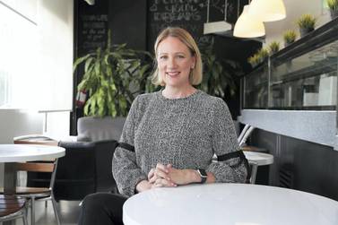 Christina Slyper says she tries to make sure that Zest, her  healthy eating cafe and delivery service, is competitively priced. Pawan Singh / The National