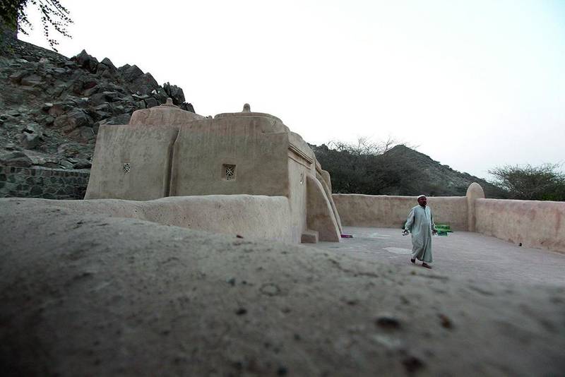 Al Badiyah Mosque, Fujairah, the oldest existing mosque in the UAE. Pawan Singh / The National