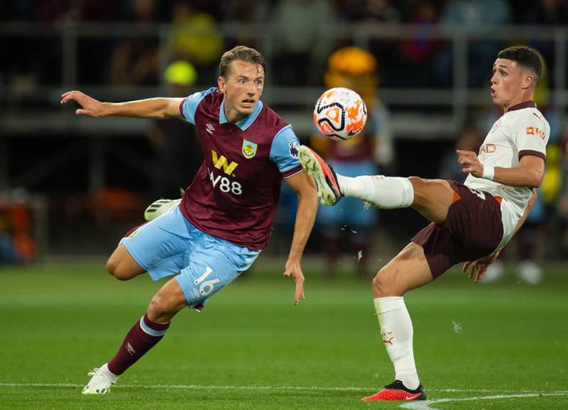 Sander Berge - 4. A willing runner on the night but the quality of Manchester City’s midfield meant he mostly had to make do with chasing shadows. EPA