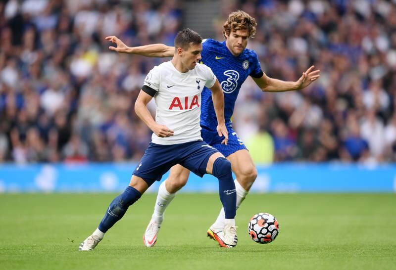 Giovani Lo Celso – 5. Offered little for Spurs when going forward on the ball, though his presence in a front three in the first half did keep the Blues back three penned in at times. Getty Images