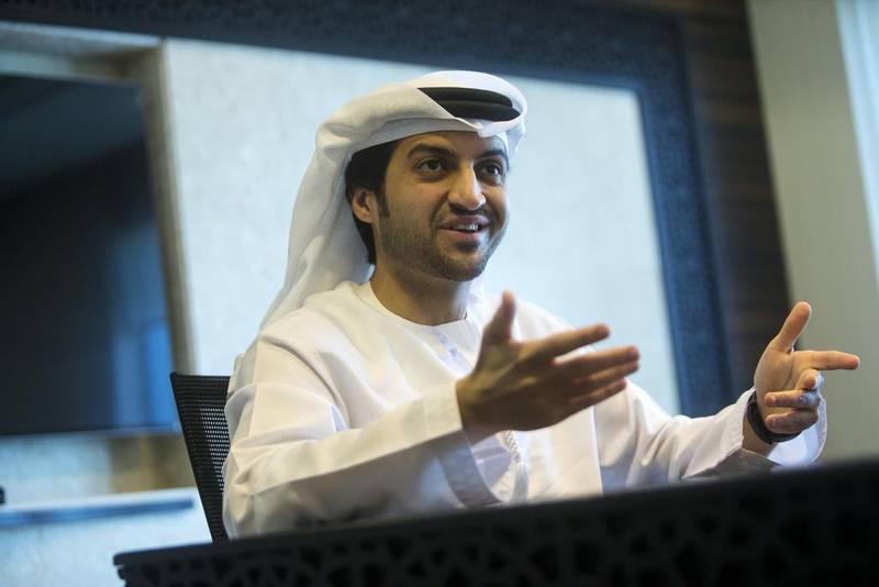 Jassim Alseddiqi, the chairman of Shuaa Capital, said he expected the investment bank’s assets under management to increase to Dh5 billion by end of this year. Christopher Pike / The National