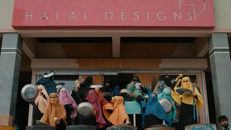 'Halal Designs' is the store that the Churails operate their secret detective agency from. Asim Abbasi