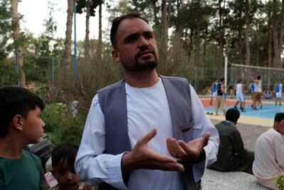 Tariq Mohandeszada, 35, is concerned about the conflict moving to the centre of the city and the prospect of the Taliban taking control of Herat.