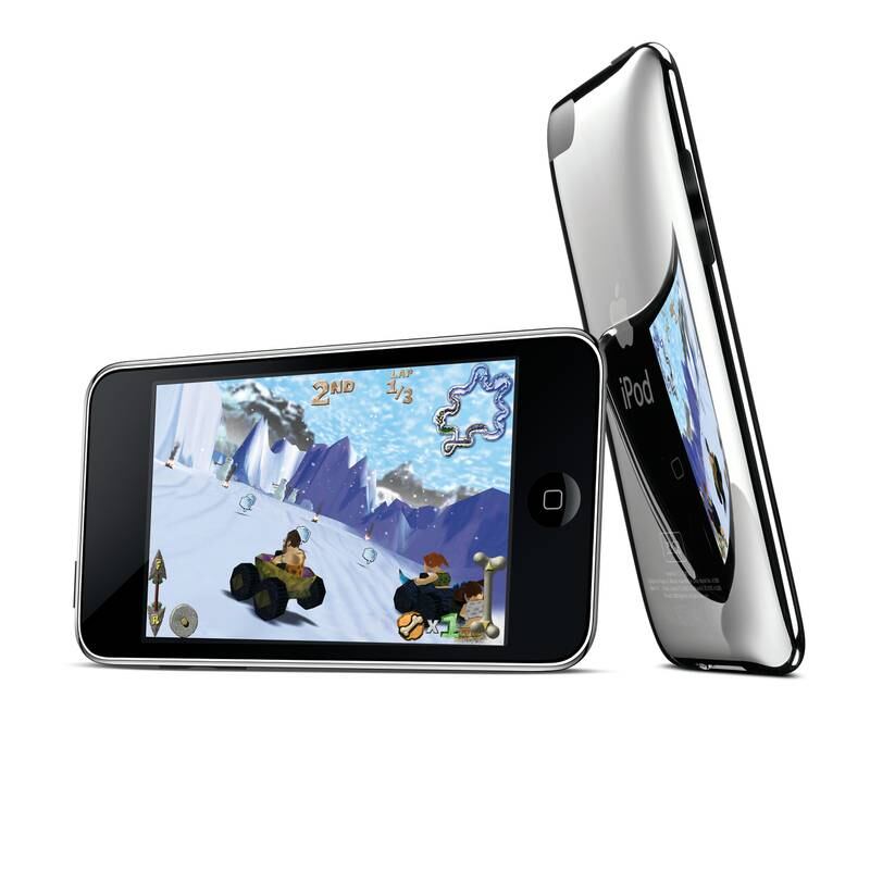 The Apple iPod Touch 2nd generation was released September 9, 2008. It featured the new iPhone 2.0 OS and a curved back. An 8GB model was $229, a 16GB model was $299, and a 32GB model was $399. Photo: Apple