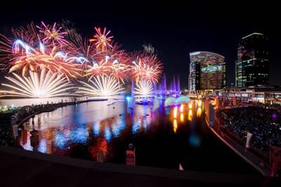 Festival Bay will host a five-minute-long fireworks display, plus a special Imagine laser and fountain show. Photo: Festival City Mall