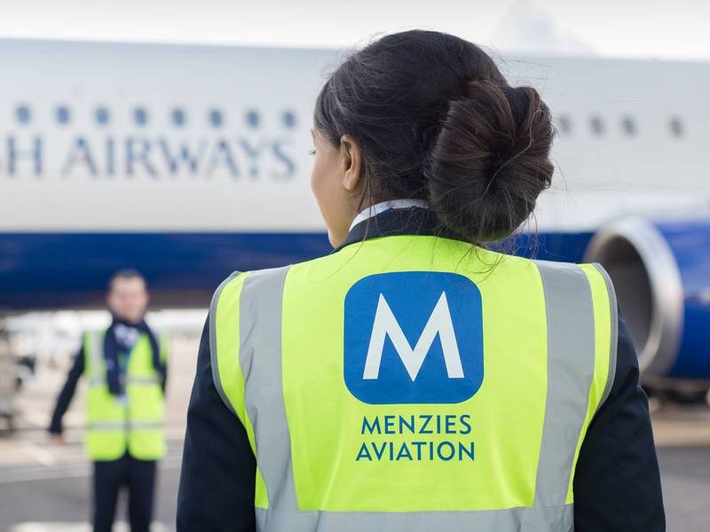 Menzies Aviation provides air cargo services, fuel services and ground services at airports on six continents. Photo: Menzies Aviation
