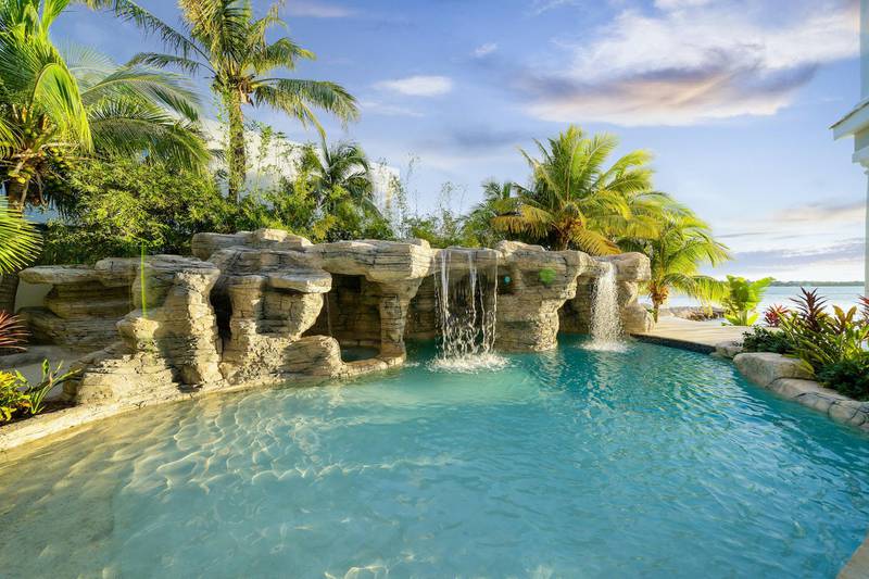 The pool grotto. Courtesy Sotheby’s International Realty