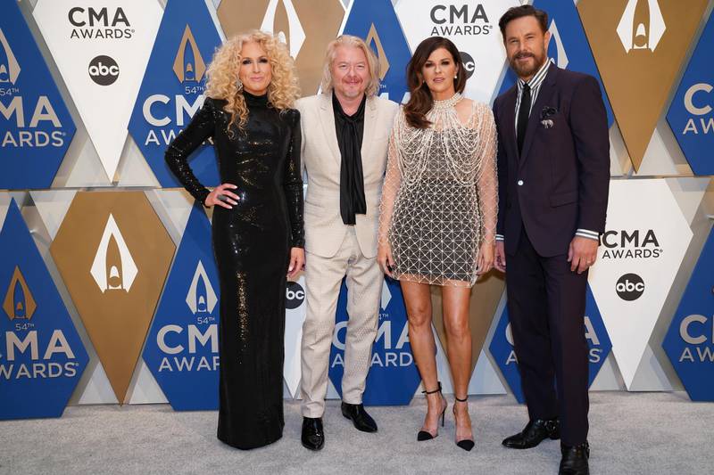 Music group Little Big Town arrive at the 54th annual Country Music Association Awards in Nashville, Tennessee. Reuters