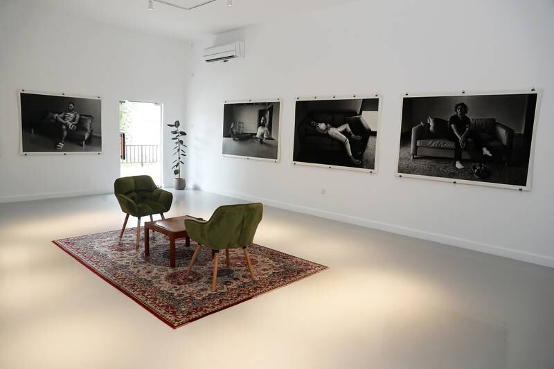Die Einführung in der Kunstgalerie Bayt Al Mamzar lief bis zum 31. März. Pawan Singh / The National