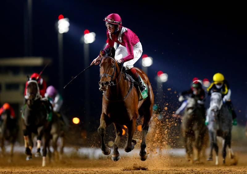 Mishriff won the $20 million Saudi Cup at the King Abdulaziz Racecourse in Riyadh. Getty