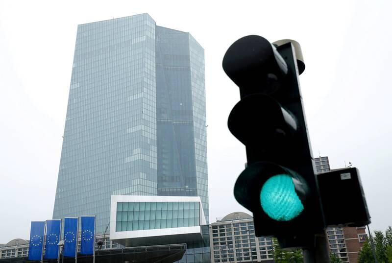 The headquarters of the European Central Bank in Frankfurt, Germany. Reuters