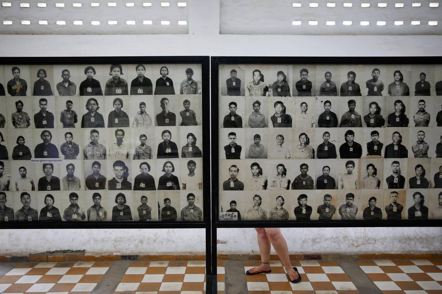 The once notorious Tuol Sleng prison in Cambodia is now the Genocide Museum. Only a handful of Khmer Rouge's leaders have faced the courts. Reuters