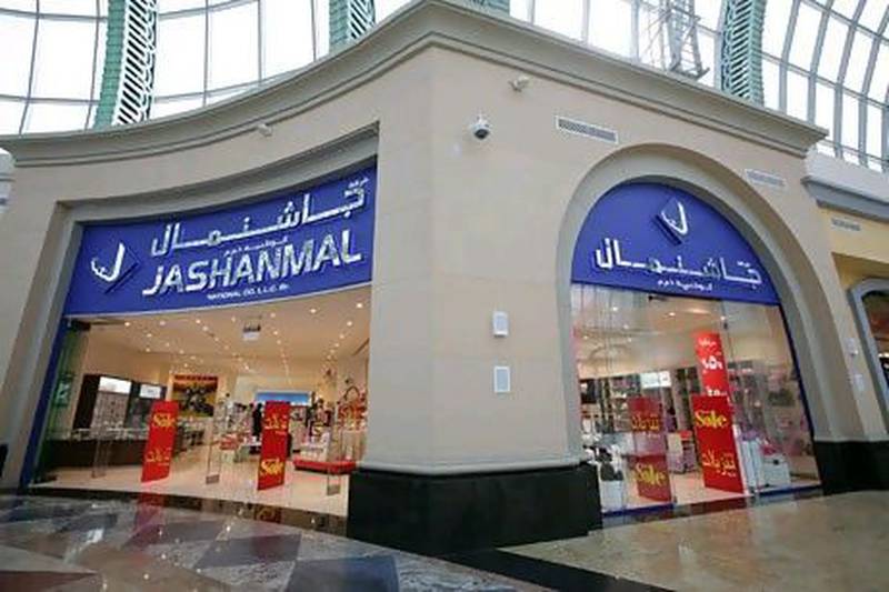 A Jashanmal store at Mall of the Emirates in Dubai in February 2010. The company opened its first shop in Dubai in 1956. Jeffery E Biteng / The National