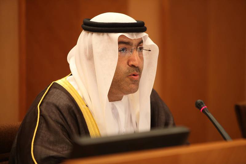 12-June_2012, FNC, Abu Dhabi

Dr Abdulrahman Al Owais, Minister of Culture, Youth and Social Development, and the chairman of the National Council for Tourism and Antiquities.

FNC Meeting. Fatima Al Marzooqi/The National