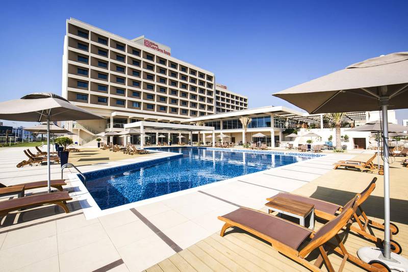 Hilton Garden Inn Ras Al Khaimah is a good pick for a budget staycation. Courtesy Hilton Garden Inn 