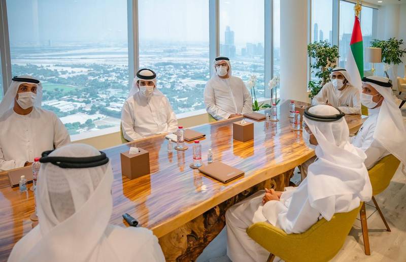 Sheikh Mohammed bin Rashid, Vice President and Ruler of Dubai, announced the Emirates Lunar Mission on September 29. All photos courtesy of Sheikh Mohammed's Twitter