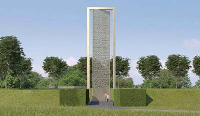 Construction work has started on the new £4.5 million UK Police Memorial to be built at the National Memorial Arboretum in Staffordshire. Courtesy: Michael Fabricant Twitter acount