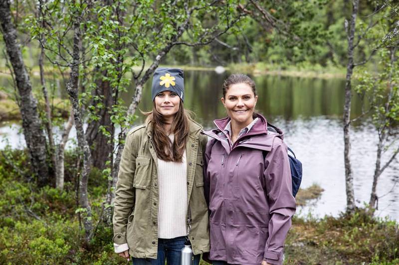 Princess Sofia with Crown Princess Victoria. The princesses are said to be close and enjoy outdoor pursuits in common. Instagram