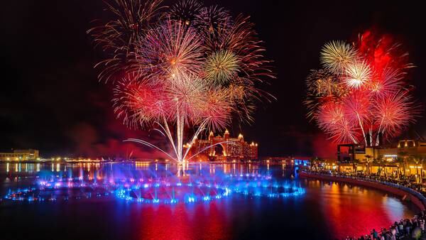 An image that illustrates this article Best places to watch National Day fireworks in Dubai and Abu Dhabi