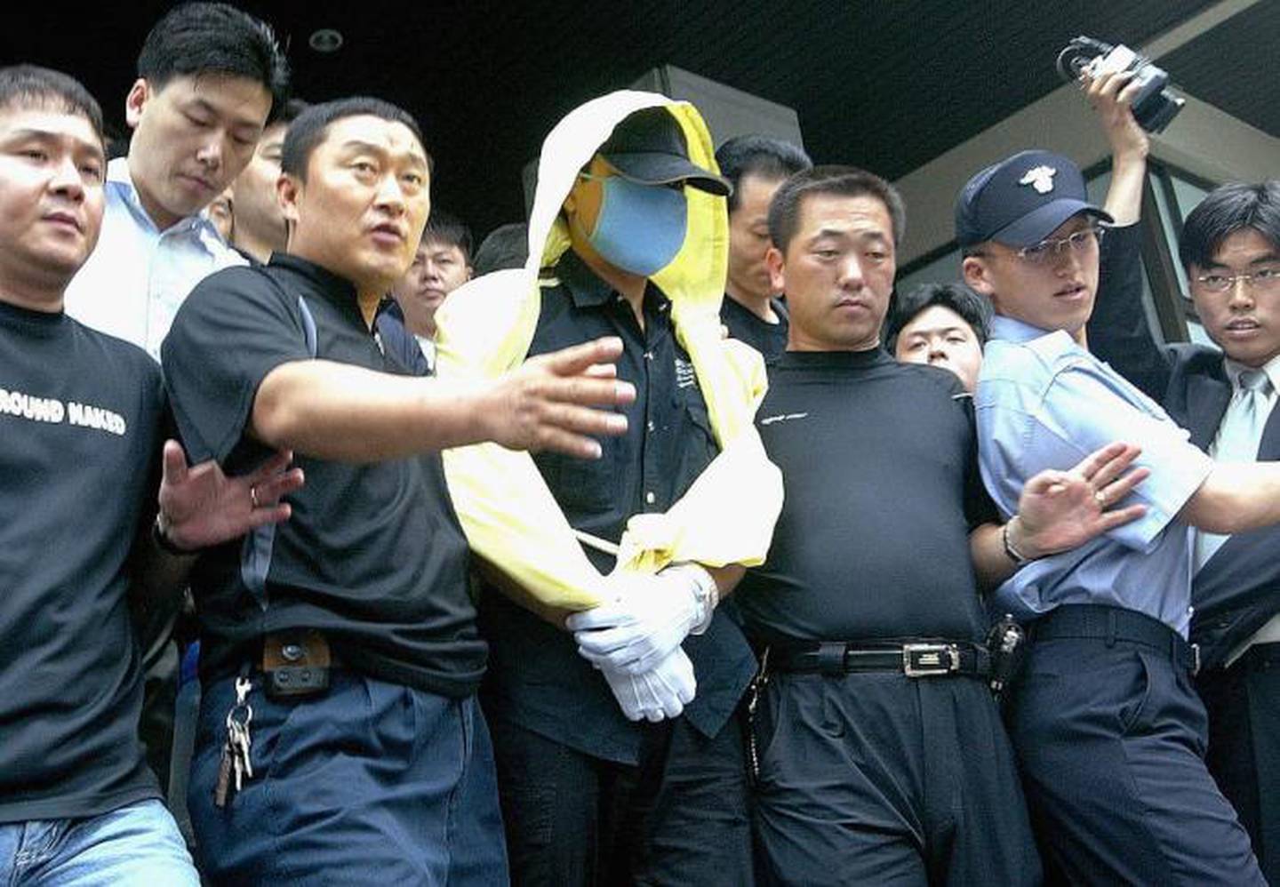 Murderer Yoo Young-chul garnered a lot of media attention. Photo: Netflix