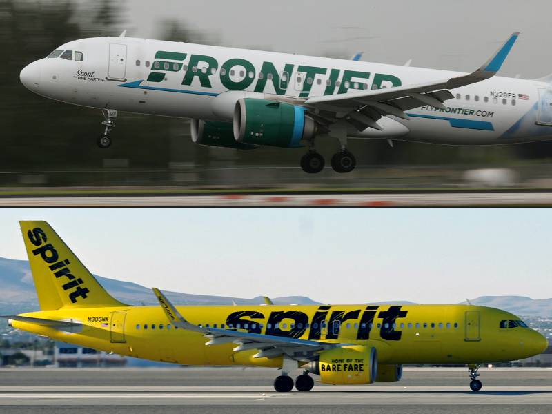 Budget US airlines Spirit and Frontier announced a merger that is expected to close in the second half of the year. AFP