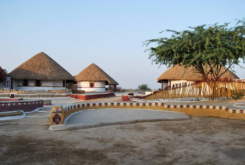 4. Shaam-e-Sarhad Village Resort in India is locally owned, run and managed. Photo: hunnarshala