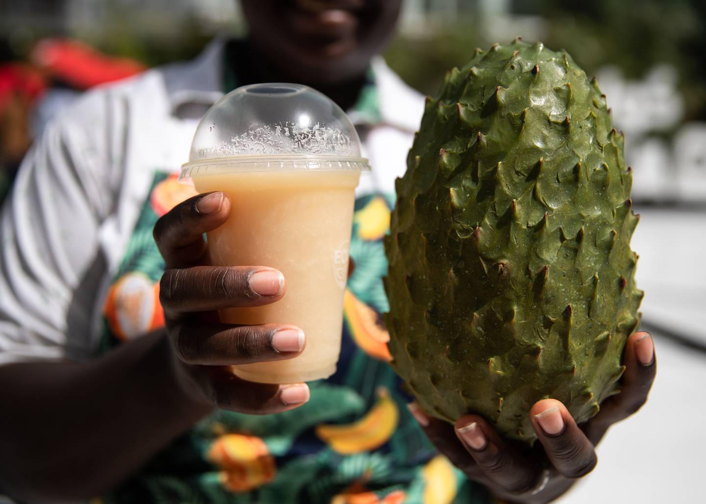 Head to the Colombia Pavilion for soursop delicacies. Victor Besa / The National