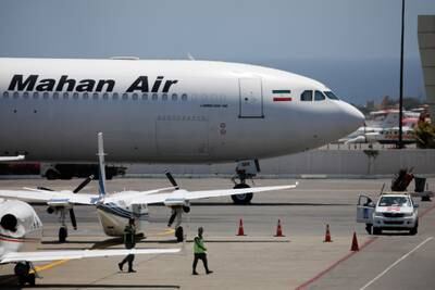 Mahan Air has said its internal system was the target of the cyber attack. Reuters