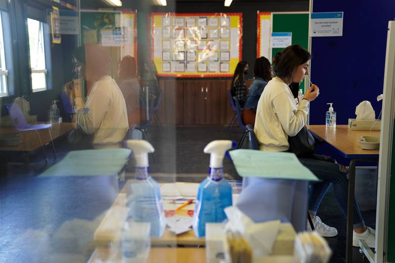 The return of pupils to schools in England is likely to bring a “significant surge” in Covid-19 infections, epidemiologist Neil Ferguson said. Getty Images