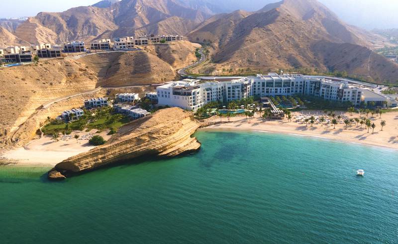 The new Jumeirah-branded hotel is the anchor of the Muscat Bay development. Photo: Jumeirah Muscat Bay