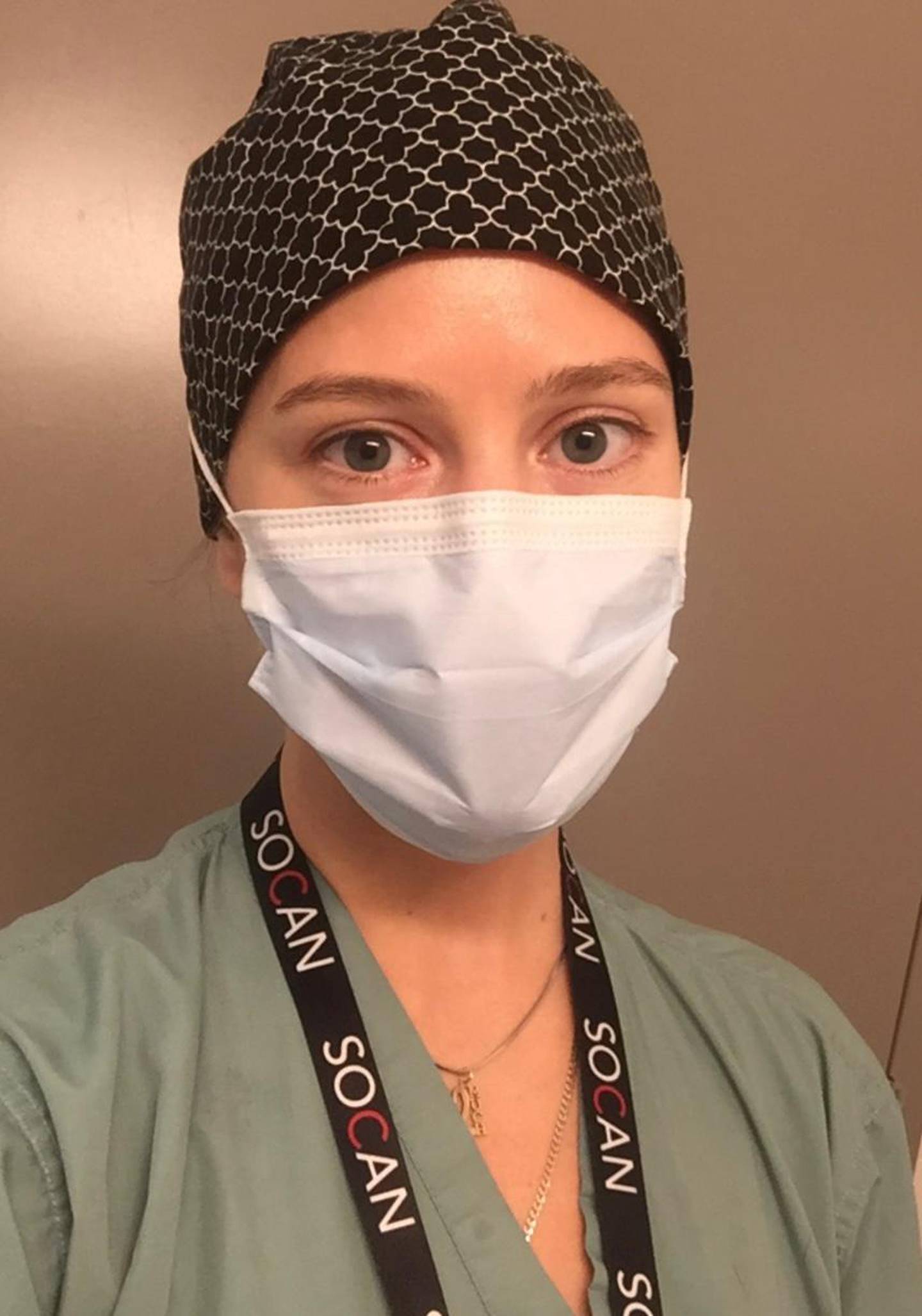 Sophie Tache-Green is an Emergency Department and ICU nurse in Toronto. Courtesy Sophie Tache-Green.