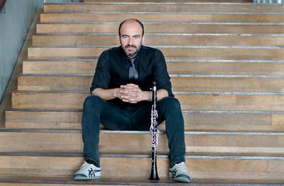 Syrian clarinetist Kinan Azmeh will perform in Abu Dhabi with his CityBand. Photo: NYU Abu Dhabi