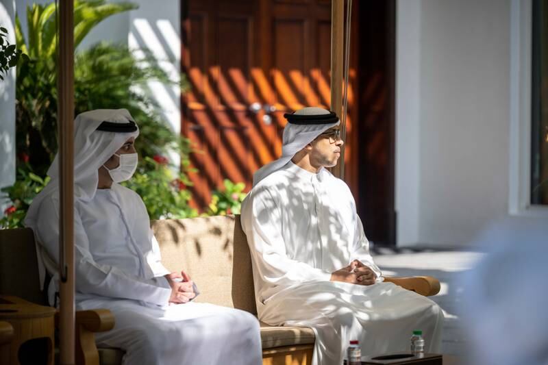 They also wished further security and stability for the UAE to continue its progress and development at all levels.

