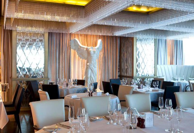 DUBAI, UNITED ARAB EMIRATES, May 17, 2012. Interior of the dining are at the new Titanic restaurant by Marco Pierre White in the Melia Hotel, Bur Dubai. (ANTONIE ROBERTSON / The National)