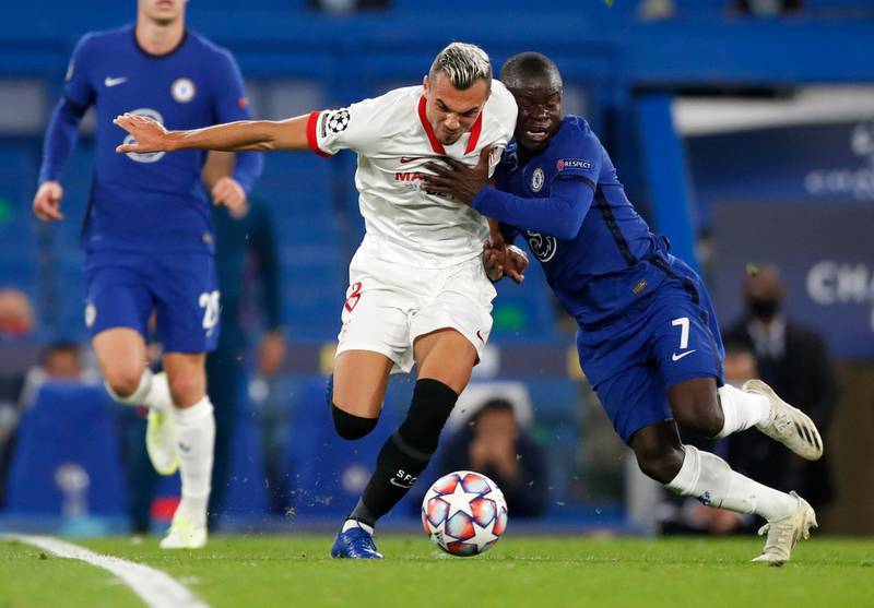 N’Golo Kante - 6, Looked off the pace at times, though he did cover plenty of ground – as is expected of the Frenchman. AP