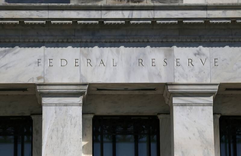 The Federal Reserve building in Washington. The US central bank is set to raise interest rates more aggressively. Reuters