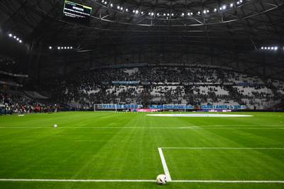 Spectators leave the Stade Velodrome in Marseille. AFP