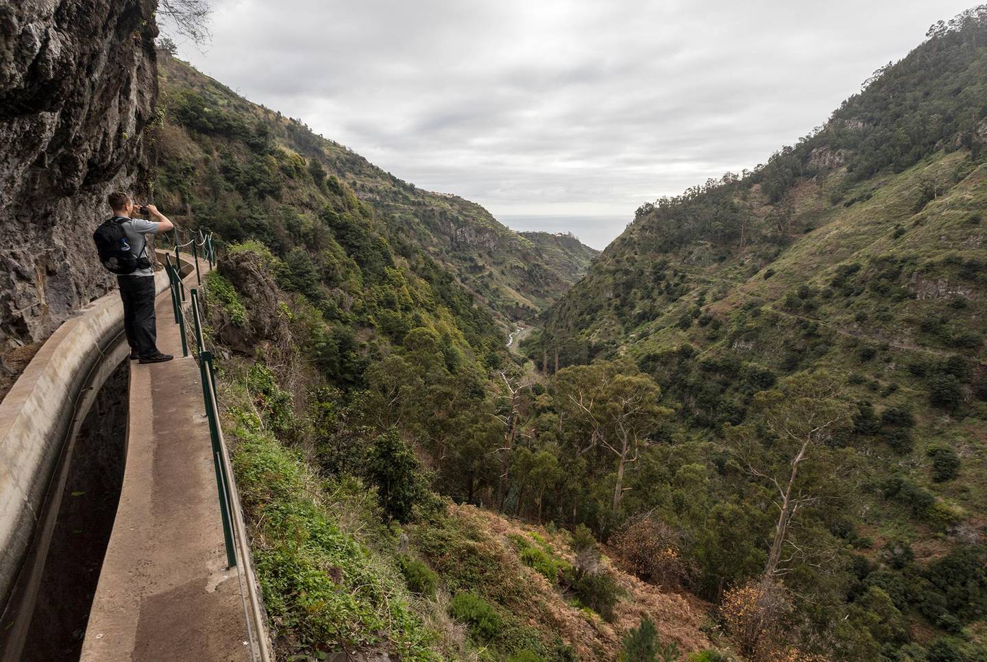 Following irrigation trails (main), the hike to Ponta de São Lourenço offers great views. Walks encompass  jagged landscapes, steep climbs and waterfalls. Courtesy Jamie Lafferty