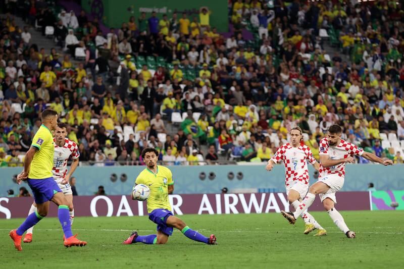 Bruno Petkovic (On for Kramaric 72') 7: Held up the ball well and played some nice passes. Got back brilliantly to stop Casemiro taking a late shot. Scored the last-gasp leveller as his strike deflected off Marquinhos and past Alisson. Getty