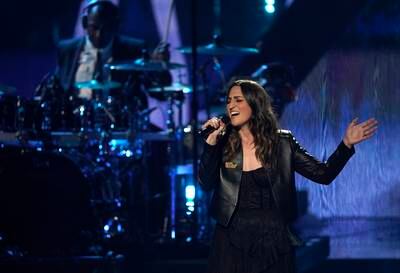 Grammy-winning singer Sara Bareilles said Twitter was no longer for her. AP