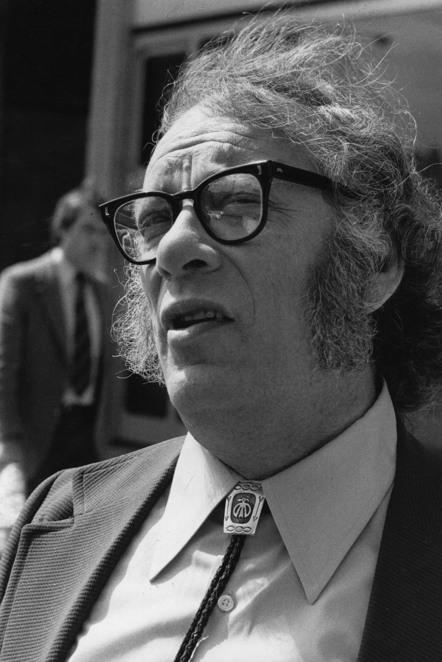 US science fiction writer Isaac Asimov (1920 - 1992).    (Photo by M Stroud/Getty Images)
