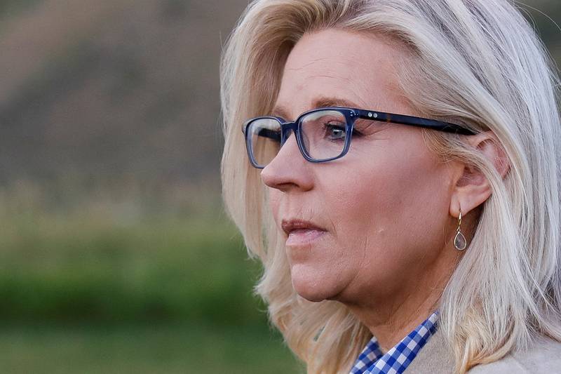 Liz Cheney, a Republican congresswoman, is banned along with her father. Reuters