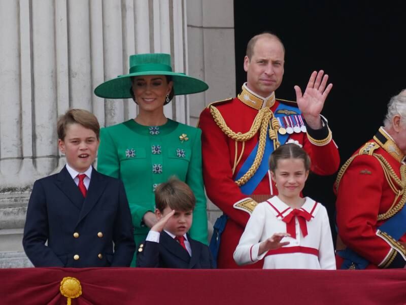 Prince George spotted on Eton visit with Prince and Princess of Wales