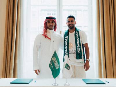 Riyad Mahrez (Al Ahli) - Algerian winger Mahrez left Manchester City after five years at the Etihad Stadium in which he won 11 major trophies. In all, he made 236 appearances, scoring 78 goals. Reuters