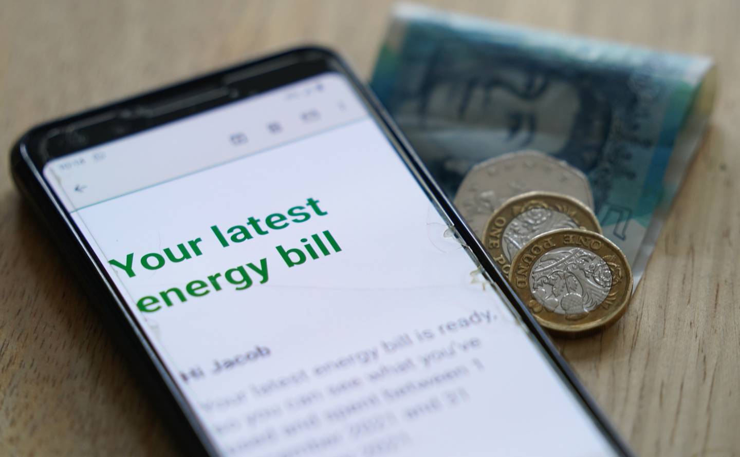 Energy bills are one reason people are reconsidering their pension contributions. PA