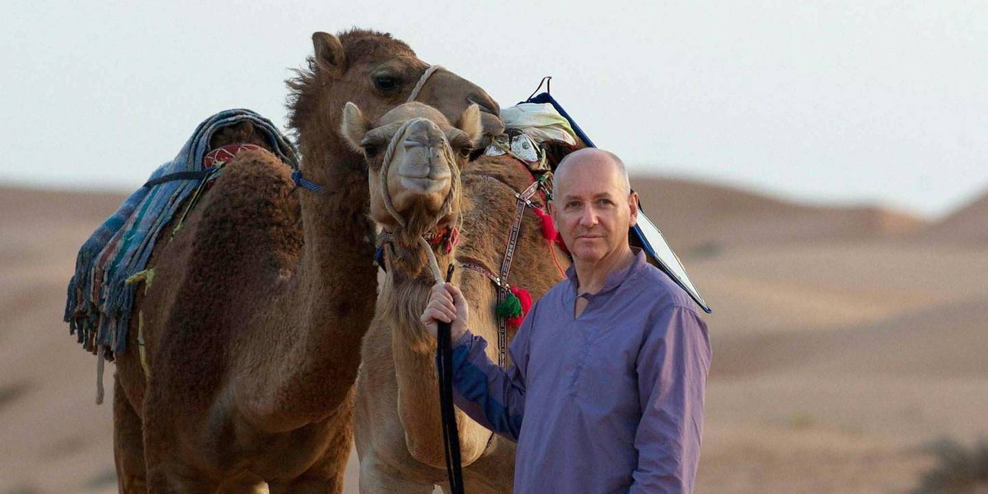 Mark Evans who followed in the footsteps of Bertram Thomas - the first European to cross the Empty Quarter. Courtesy Mark Evans